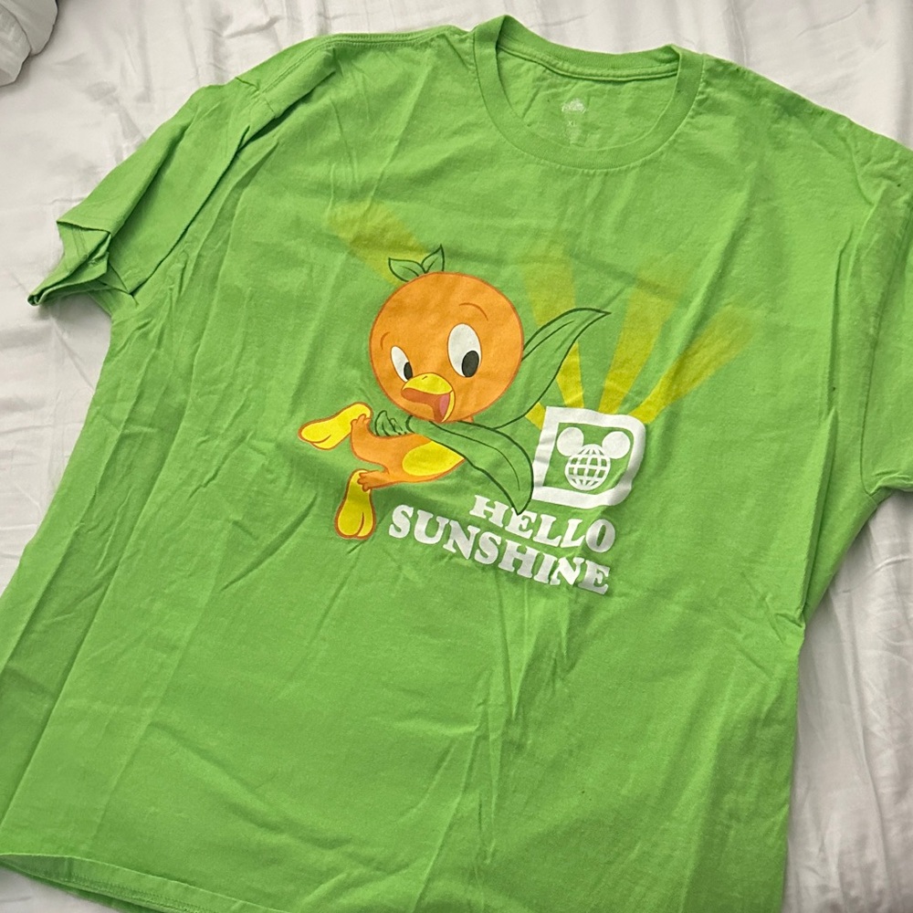 Hello Sunshine Green adults Tee